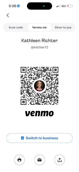 Venmo QR code